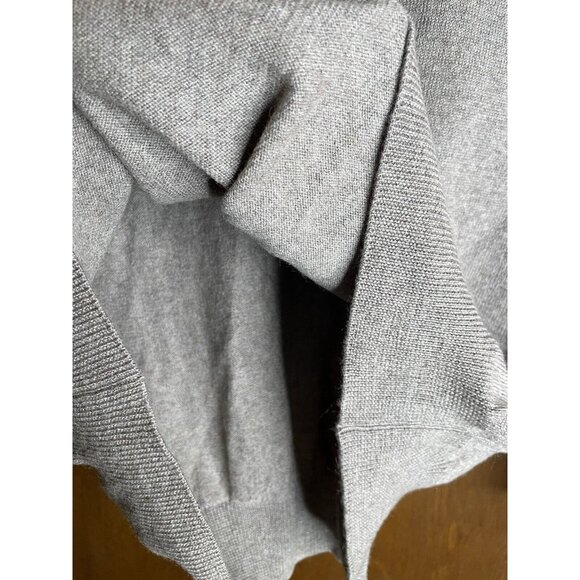 Black Brown 1826 Mens Sweater tan beige Merino Wool Knit Pullover Crewneck Sz L - Picture 4 of 7